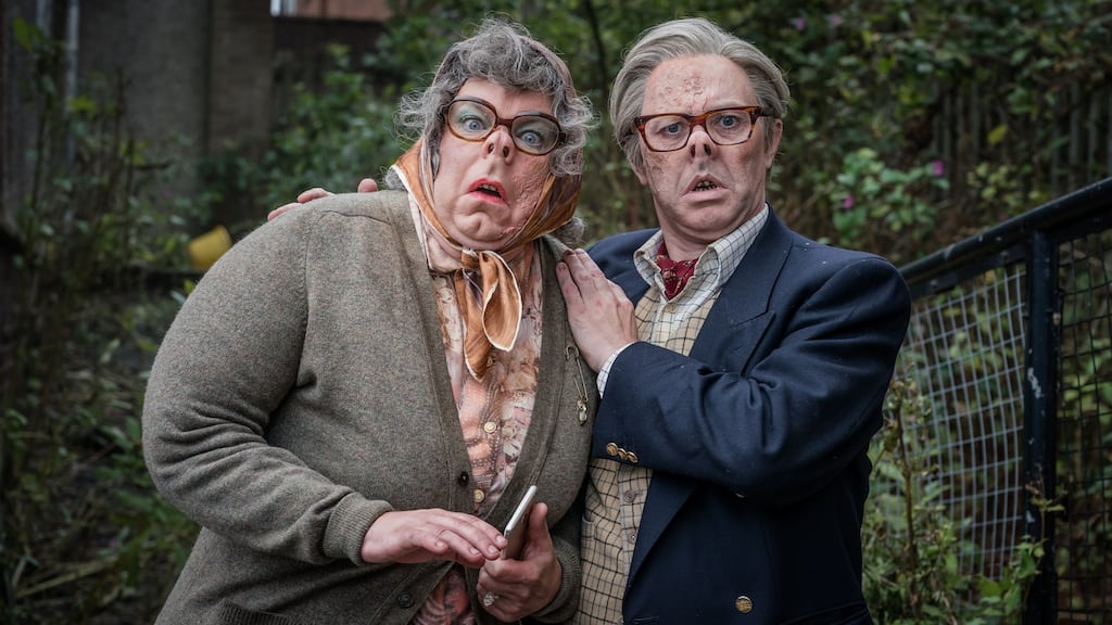 Steve Pemberton and Reece Shearsmith as Tubbs and Eddie: “They don’t like change, they don’t like strangers. Plus the fact that Edward looks like Michael Gove, it’s eerie”