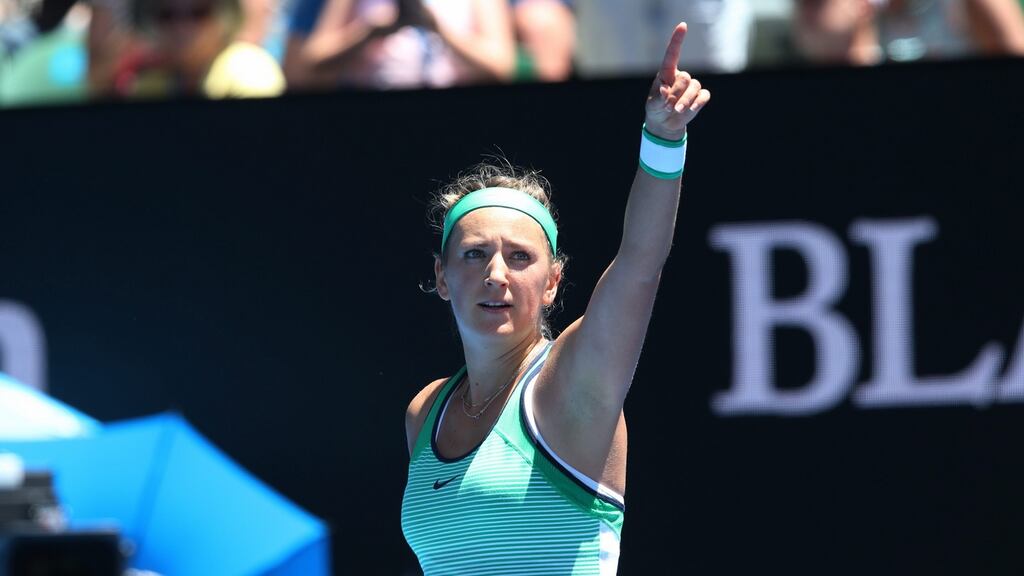 Victoria Azarenka is through to the fourth round of the Australian Open. Photograph: EPA