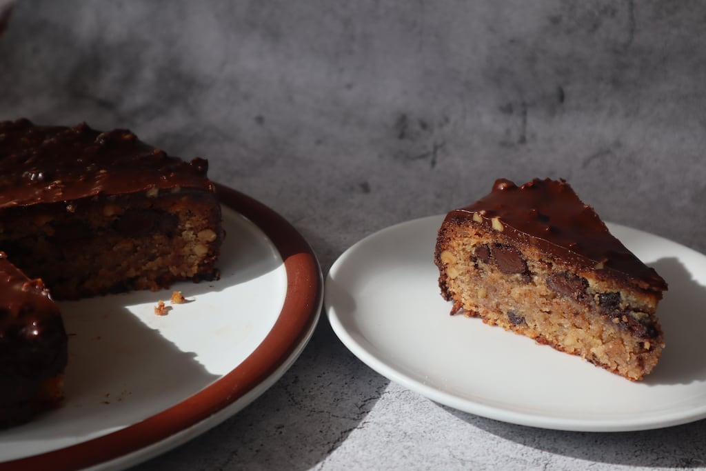 Tried and tested: Beth O'Brien's gluten-free chocolate walnut cake