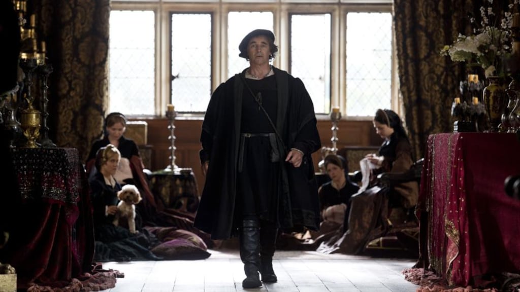 Power broker: Mark Rylance as Thomas Cromwell in Wolf Hall