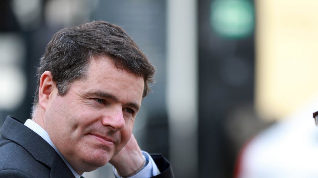 Minister for Public Expenditure and Reform Pascal Donohoe. ‘We will do nothing that creates the impression or the possibility that any family will be punished.’ Photograph: Nick Bradshaw/The Irish Times