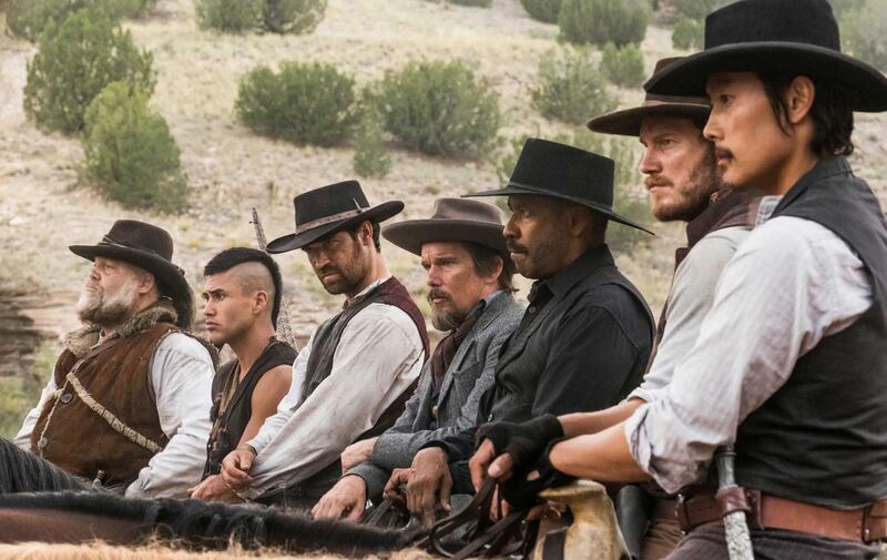 The Magnificent Seven: Ethan Hawke and Denzel Washington in Antoine Fuqua's remake