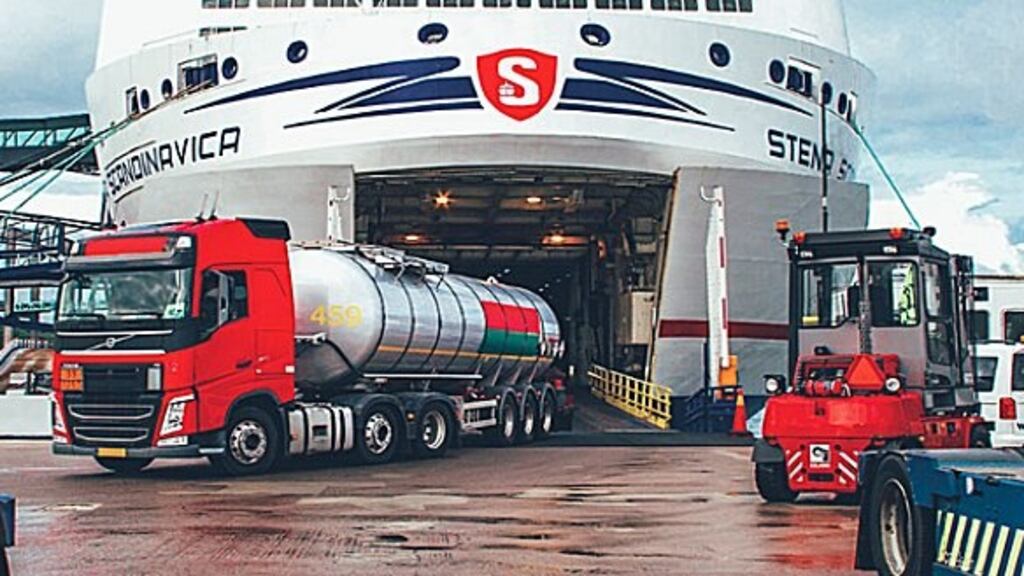 Stena runs 11 ships in the Irish Sea and carries some 300,000 containers to the Republic annually.