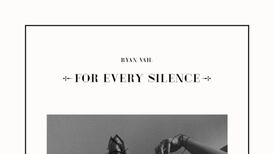 Ryan Vail - For Every Silence: drifting beautifully in the right direction