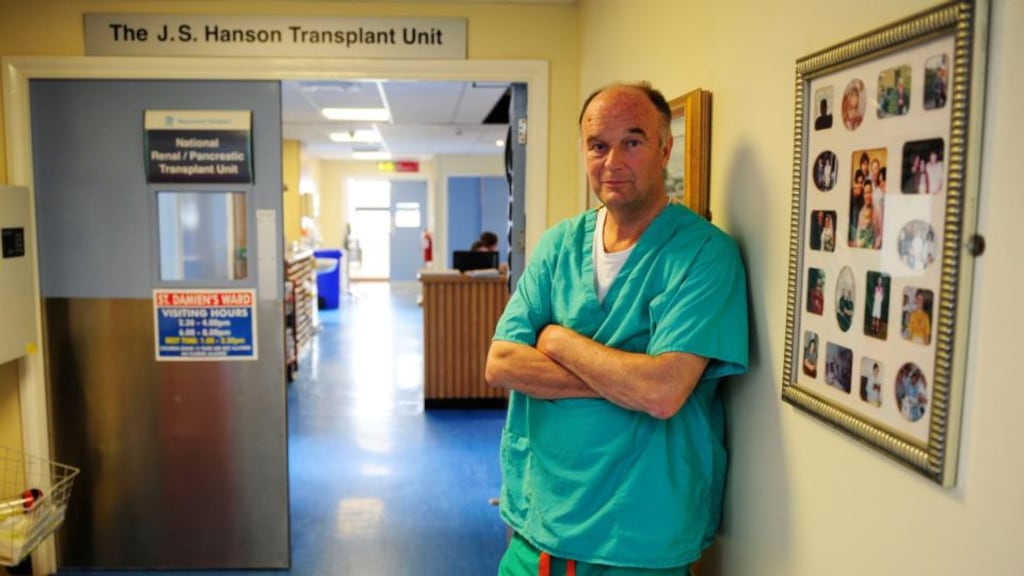 Dr David Hickey: “I hate to see a pancreas programme that has been run well . . . being squashed because no one gives a damn.” Photograph: Aidan Crawley/The Irish Times