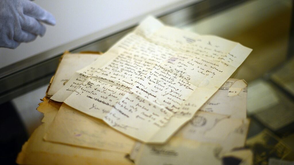 Letters between WB Yeats and his lifelong friend and first lover Olivia Shakespeare were among the items auctioned in London. Photograph: Bryan O’Brien