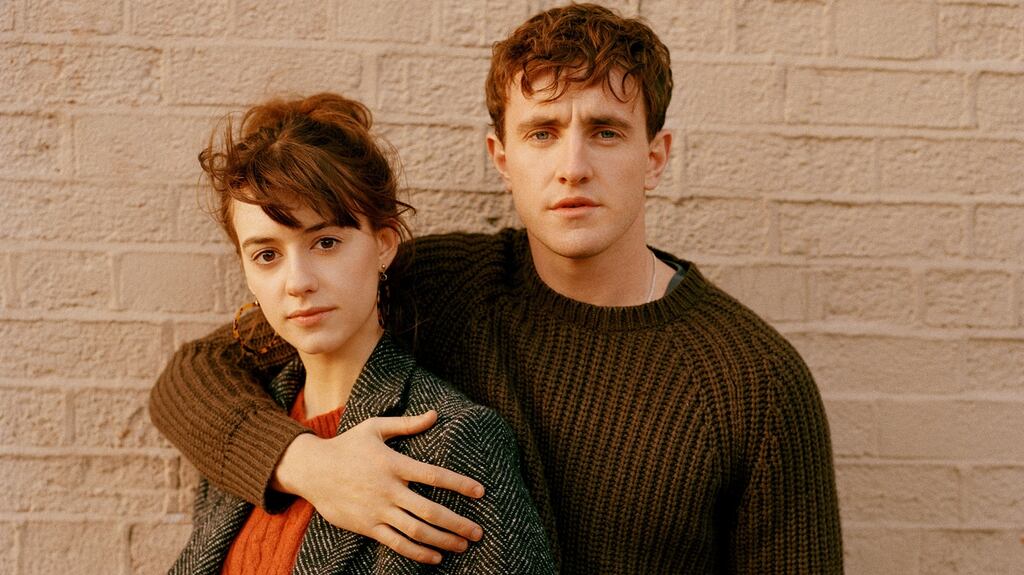 Normal People’s Marianne (Daisy Edgar Jones) and Connell (Paul Mescal). Photograph: Enda Bowe/ Element Pictures