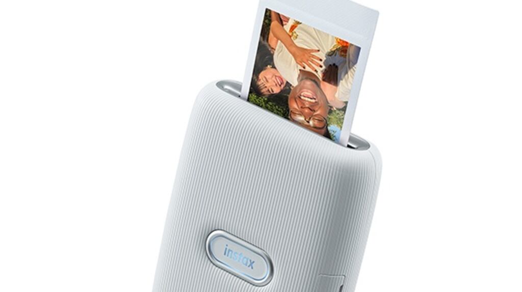 The Instax Mini Link, a bluetooth enabled printer.