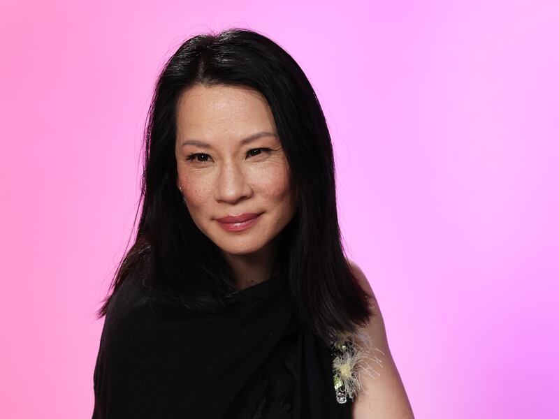 PARK CITY, UTAH - JANUARY 19: Lucy Liu visits the IMDb Portrait Studio at Acura House of Energy on Location at Sundance 2024 on January 19, 2024 in Park City, Utah. (Photo by Monica Schipper/Getty Images for IMDb)