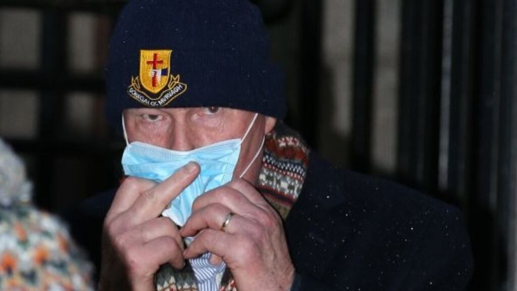 Colm Campbell, who failed in his claim for damages against golfer Kevin Le Blanc, County Sligo Golf Course, Rosses Point and the GUI, leaving the High Court last June. Photograph: Collins Courts