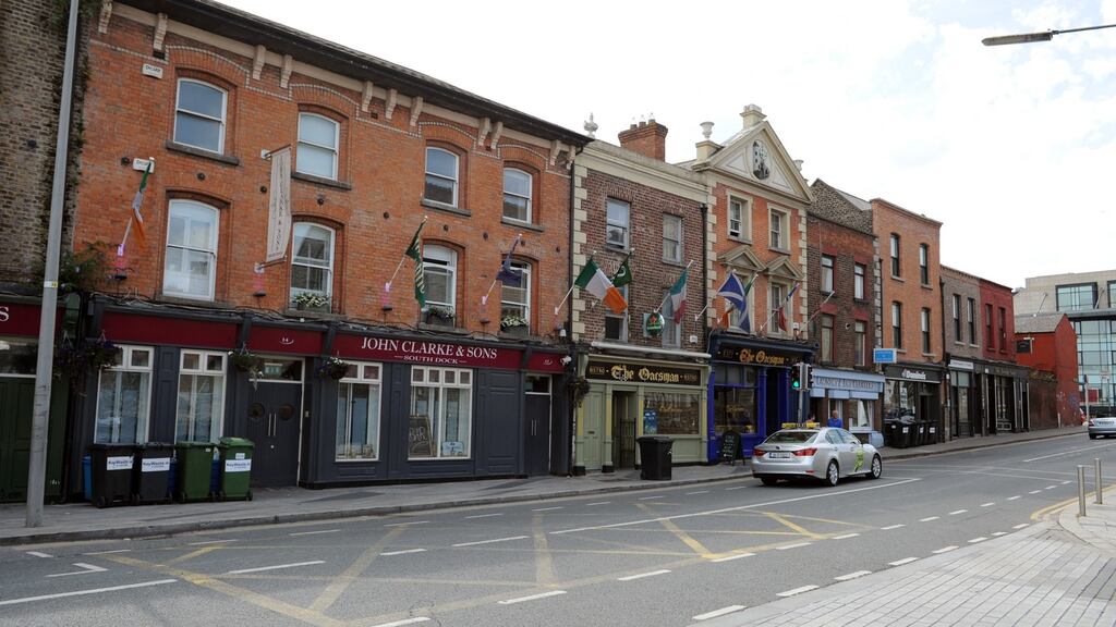 Ringsend village. Dublin City Council has received over 65 objections against to a build-to-rent scheme — mainly from local residents. . Photograph: Aidan Crawley