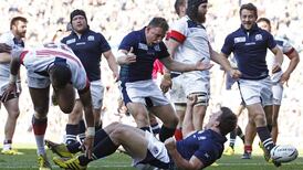 Second half Scotland move past USA and to the top of Pool B