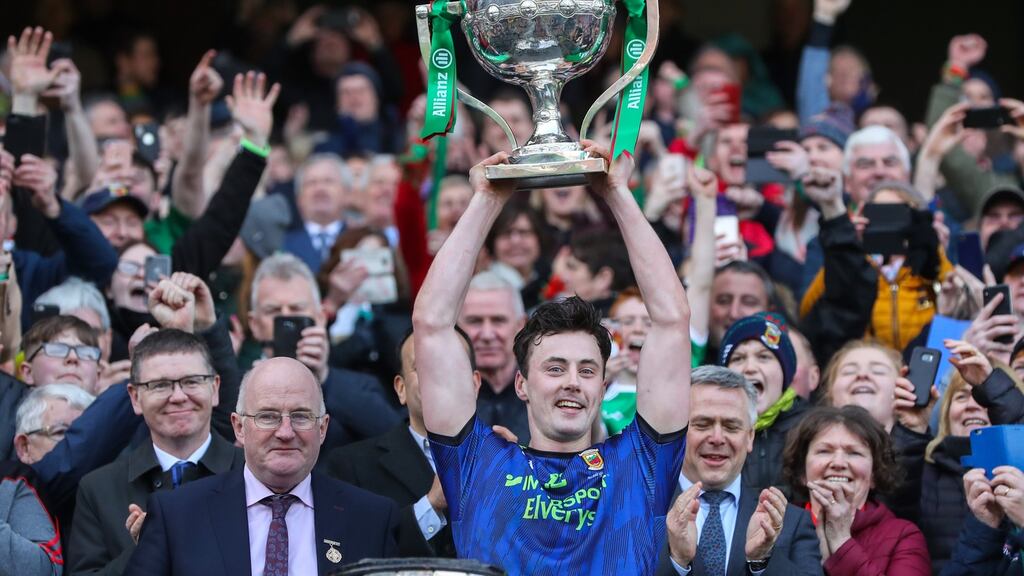 Mayo’s Diarmuid O’Connor is expected to miss the rest of the season with a wrist injury. Photo: Ryan Byrne/Inpho