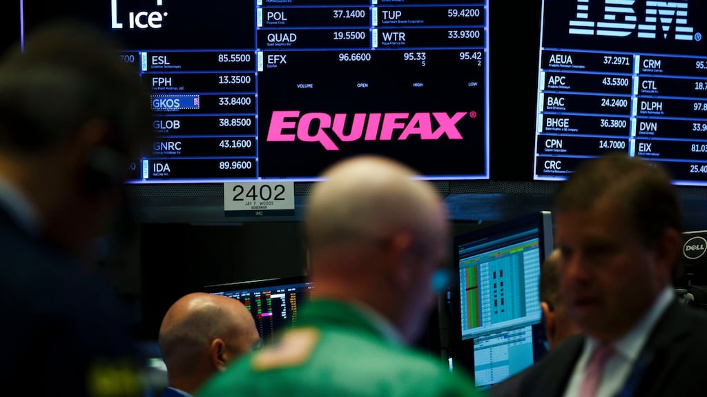 Equifax disclosed earlier this month that it discovered a security breach on July 29th. Photograph: Justin Lane/EPA-EFE