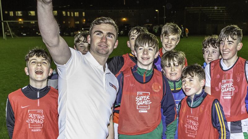 Ryan O’Rourke was speaking at a recent GAA Super Games Centre, in partnership with Sky Sports, which aim to reduce youth drop out in Gaelic games. Photograph: Robert Burke
