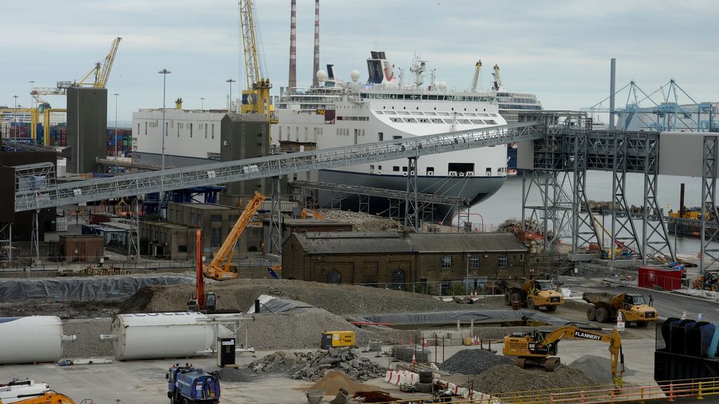 Dublin Port: significant restrictions on access to the UK market for Irish goods, including agricultural produce, are inevitable. Photograph: Enda O’Dowd