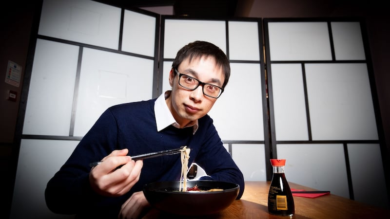 Jay Chen, manager at Musashi Japanese Restaurant. Photograph: Tom Honan/The Irish Times