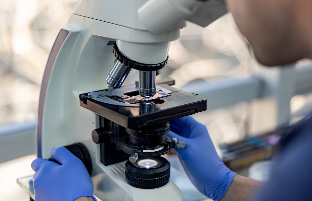 The BowelScreen test looks for blood in stool samples; results are sent out within four weeks. Photograph: iStock