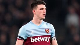Declan Rice: pressure eased on relegation threatened West Ham