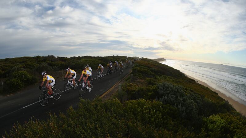 The Cadel Evans Great Ocean Road Race People’s Ride which took place in Geelong, Australia. Photograph: Robert Cianflone/Getty Images