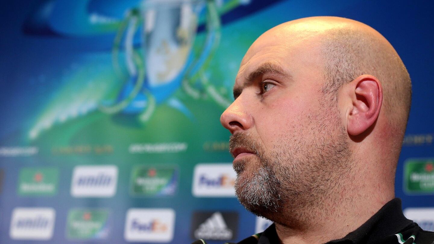 Dan McFarland. Photograph: James Crombie/Inpho