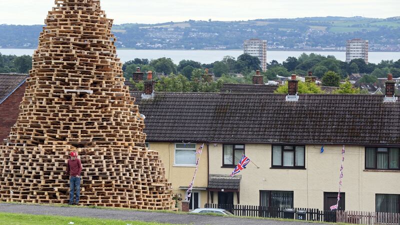 Rathcoole today: Built in the 1950s by the Northern Irish Housing Trust it housed 10,000 residents from both Catholic and Protestant communities. Photograph: Paul Faith/AFP via Getty Images