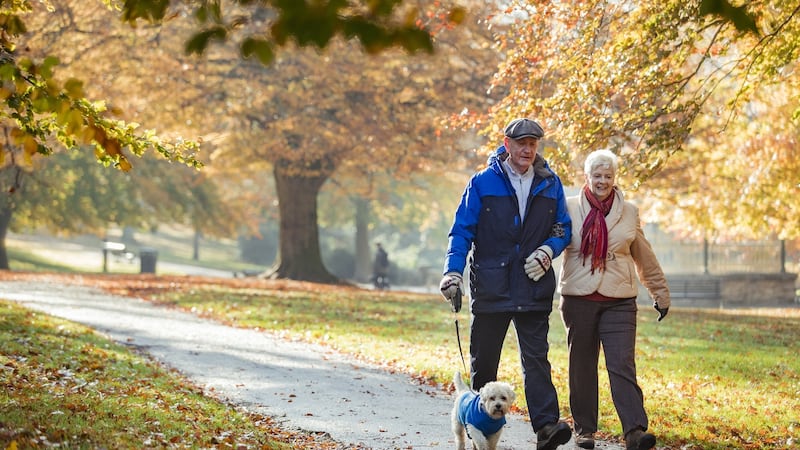 Walking is a fitting exercise for all ages.