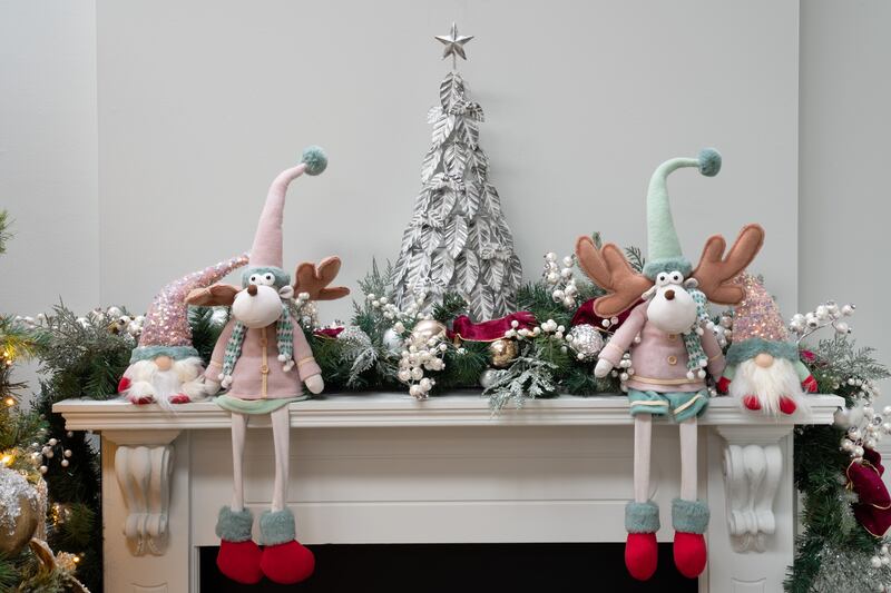Plush blush and silver trend: Christmas at Kilkenny Design
