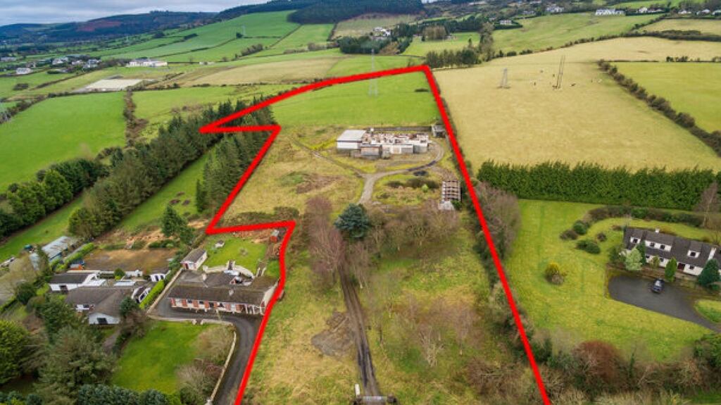 This Rathcoole site of 11.27 acres was bought by Leo Meenagh, who planned a huge house with a swimming pool, underground cinema and five bedroom suites, with walk-in dressing rooms and en-suite bathrooms