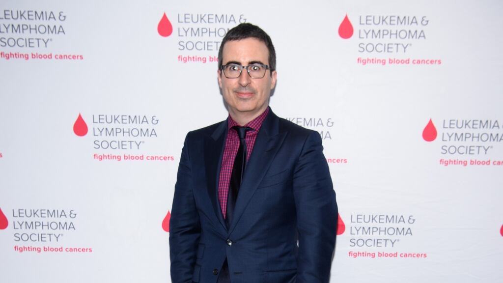 Comedian John Oliver has earned the ire of Chechen leader Ramzan A Kadyrov after mocking his search for his missing cat. File photograph: Dave Kotinsky/Getty Images for The Leukemia & Lymphoma Society