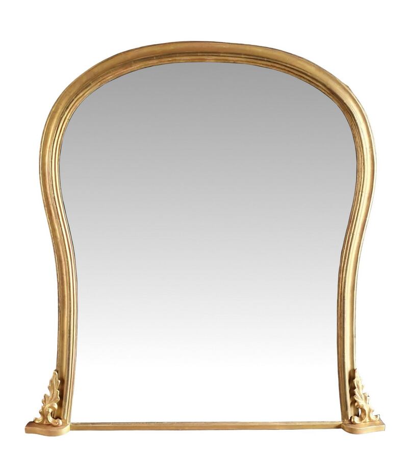 19th-century gilt overmantle mirror €3,000-€4,000, Hegarty’s
