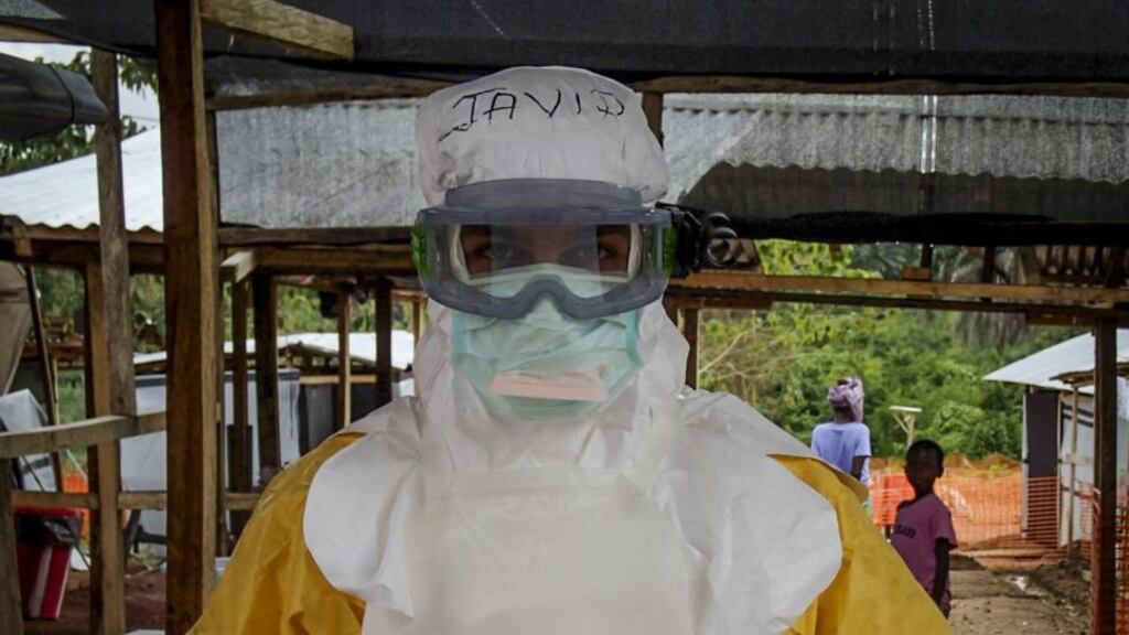Exceptionally powerful: Dr Javid Abdelmonein of Médecins Sans Frontières in Sierra Leone. Photograph: MSF