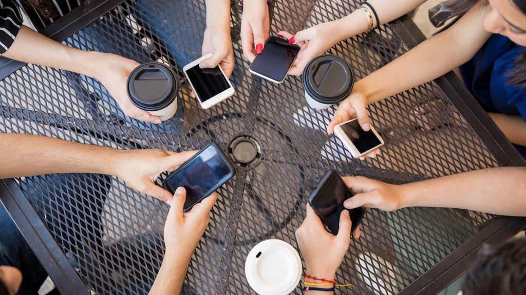 Generation Z are regarded as the first true digital natives after growing up surrounded by smartphones and digital devices. Photograph: iStock