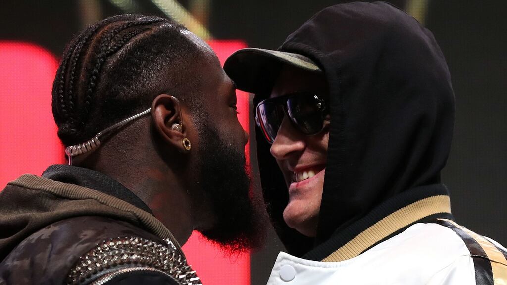 Tyson Fury’s projected world heavyweight title clash against Anthony Joshua appears to have been plunged into doubt by an American legal ruling - he has now been told he must undertake a third fight against Deontay Wilder first. File photograph: Bradley Collyer/PA