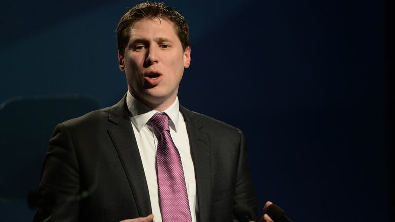 Sinn Féin’s Matt Carthy: he can be expected to hold a high-profile portfolio as either an opposition spokesman or in government. Photograph: Dara Mac Dónaill