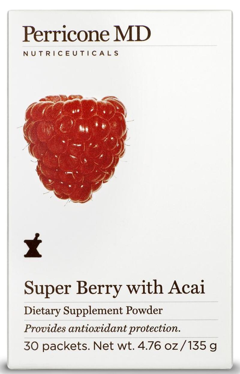 Perricone MD Superberry with Acai Supplement, €76 at fetchbeauty.com