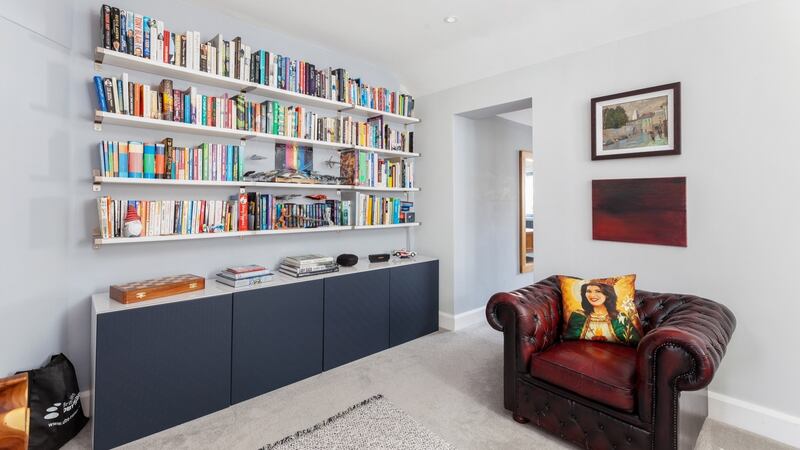 The study/lounge on the landing