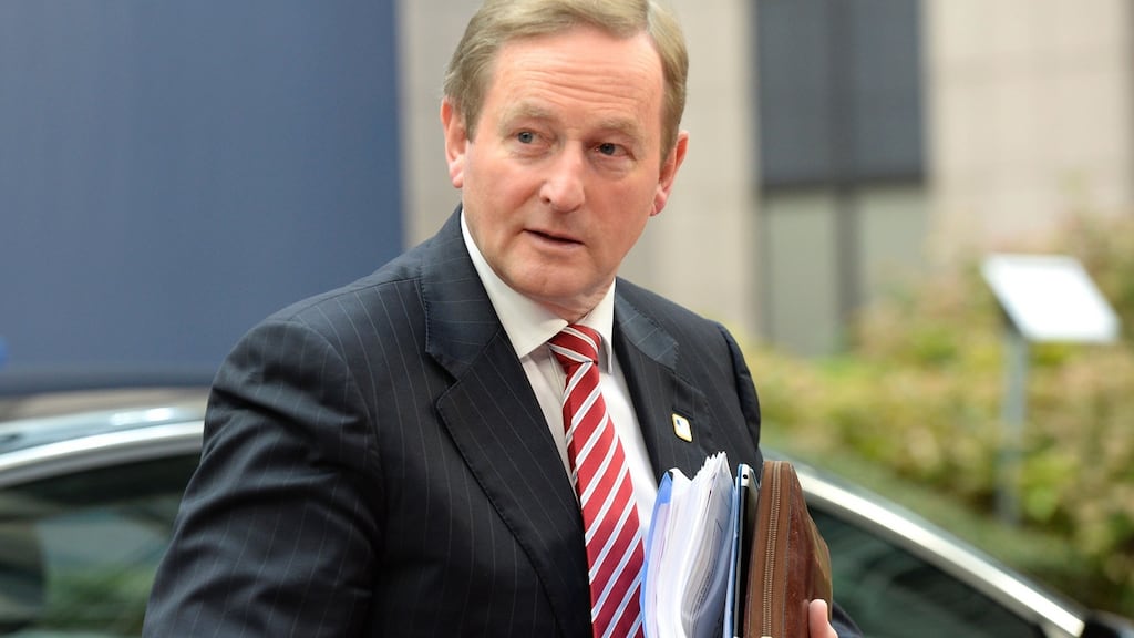 Taoiseach Enda Kenny said an Irish Times report on the European Commission’s examination of corporate tax files here was “loose talk”. Photograph: Thierry Charlier/AFP/Getty Images