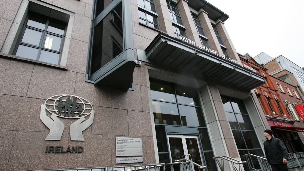 Irish League of Credit Unions Headquarters on Mount Street in Dublin. Many credit unions have been forced to imposing savings caps on their members as a way of reducing their savings levels. Photograph: Frank Miller