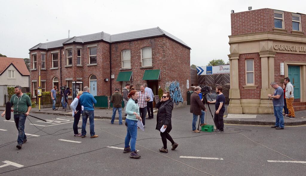 The Fair City set at RTÉ in Donnybrook. Photograph: Eric Luke