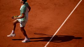 Novak Djokovic through to French Open final after Carlos Alcaraz hobbled by cramp