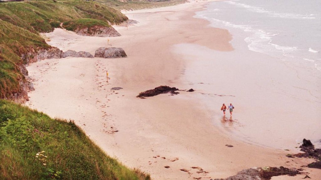 Brittas Bay,Co Wicklow: the county council claimed the new ‘modular’ dwellings were double the size of a traditional mobile home