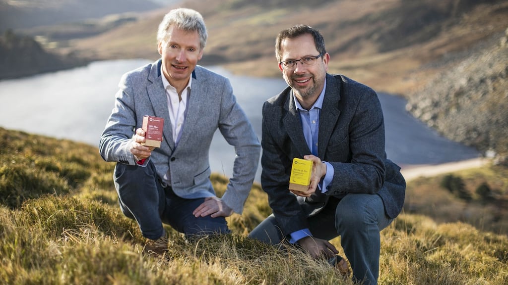 One Nutrition business owners Darragh Hammond and Dominic Galvin. Photograph: Chris Bellew/Fennells