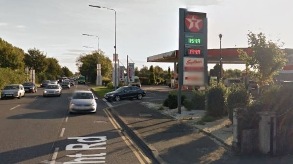 Garda Nevan Hartley had pulled into the Texaco filling station near the Spawell Roundabout in Templeogue, Dublin in a squad car and he observed a woman ‘sprinting into the station’, the inquest heard. Image: Google maps