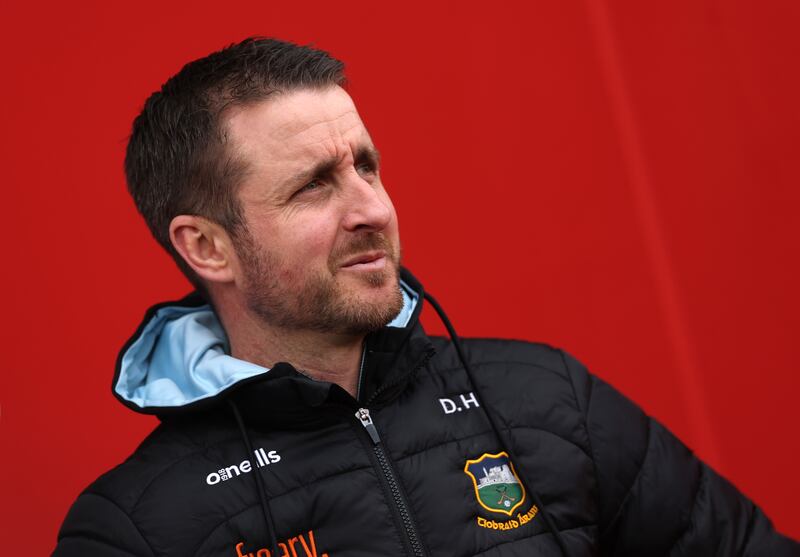 Tipperary’s goalkeeping coach, former Kilkenny goalkeeper David Herity. Photograph: James Crombie/Inpho