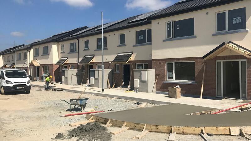 Some of the more than 500 new homes provided by Tuath Housing association in 2017. The house pictured here are in Drogheda, Co Louth.