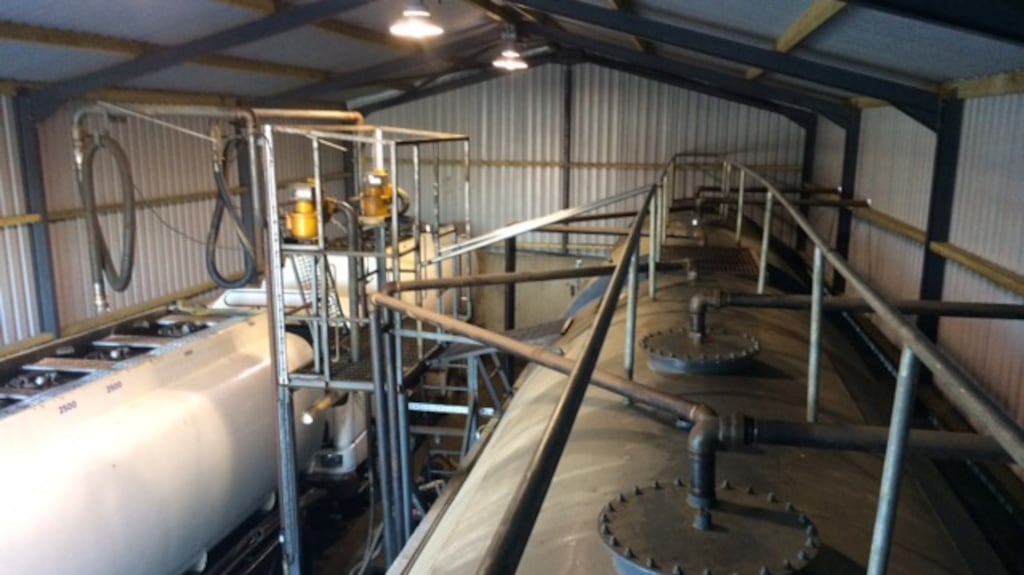 A diesel laundering plant uncovered by the Revenue and Garda earlier this year in Co Monaghan