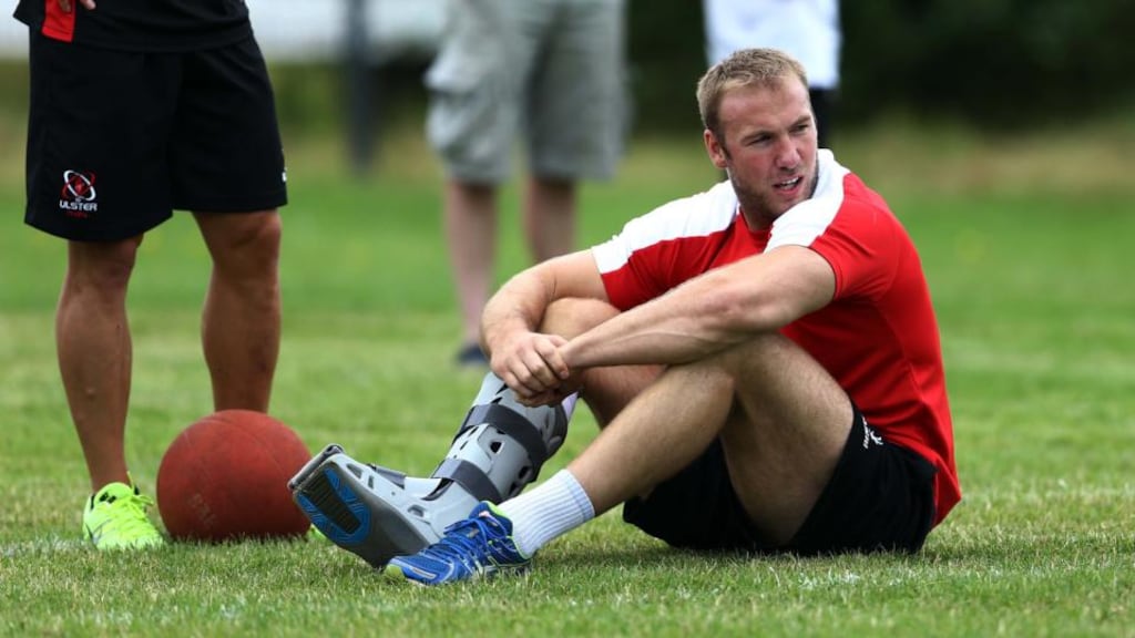 Stephen Ferris: “It seems for me like 10 years because I’ve had so many stumbling blocks. But if I can get another six weeks of keeping this going and getting the miles clocked up, hopefully in a few months I’ll be back out there playing.”