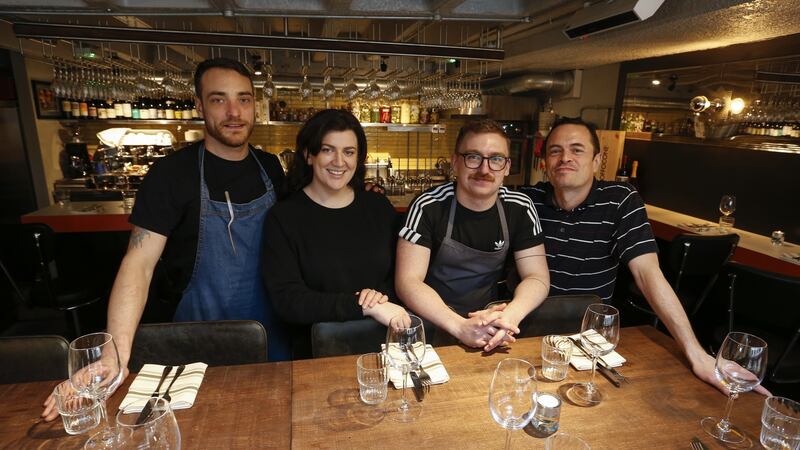 Matt Raynor, Rose Toole, Essa Fakhry and Des Murphy.