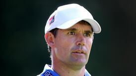 Padraig Harrington a shot off the lead in Jakarta